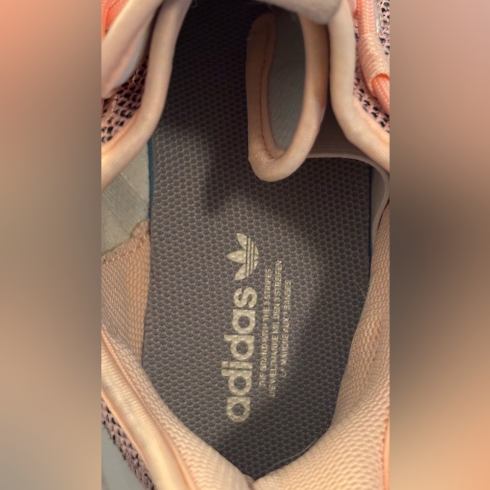 adidas Pink and Black Athletic Shoes - Picture 5 of 6